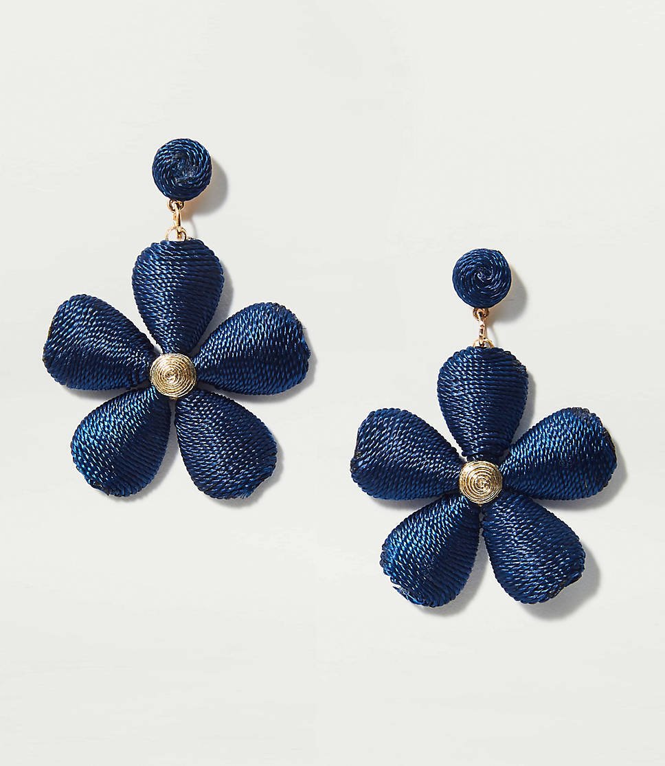 FLORAL STATEMENT EARRINGS