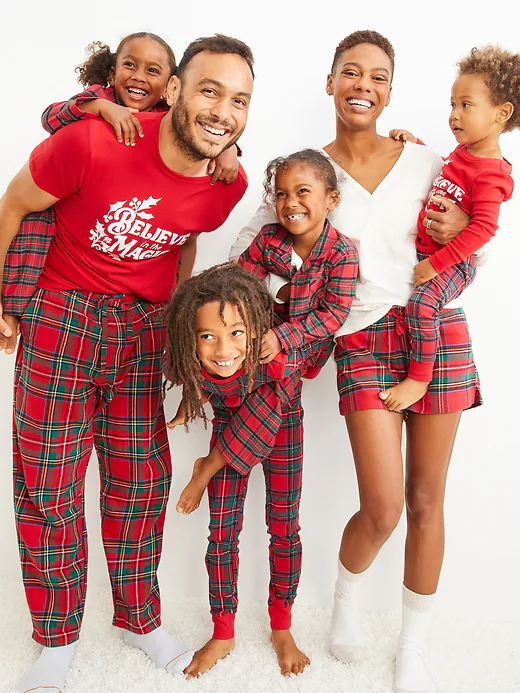 Flannel Family Christmas Pajamas