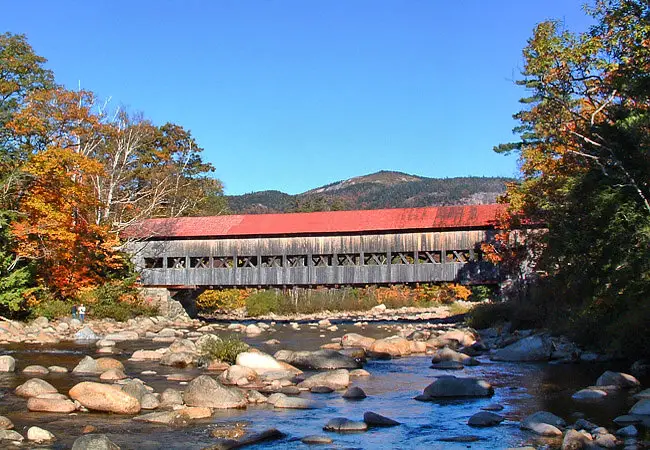 NEW HAMPSHIRE ALBANY COVERED BRIDGE