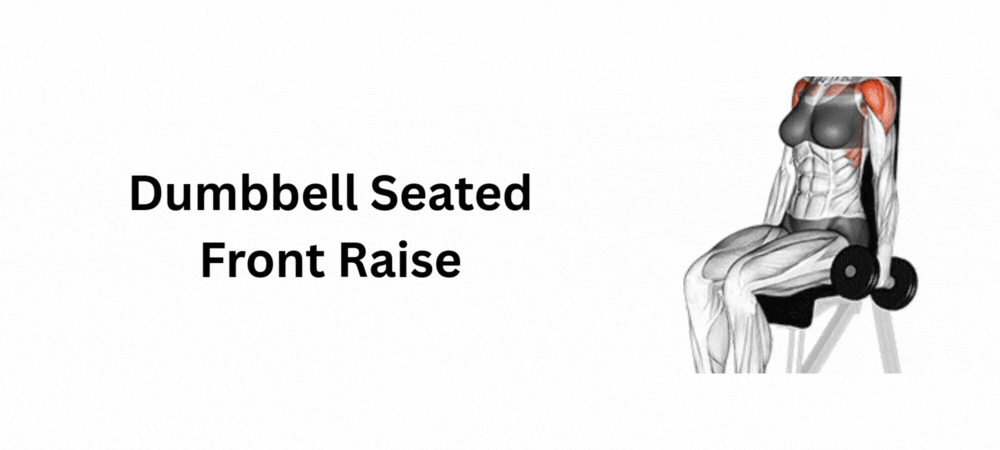 Dumbbell Seated Front Raise
