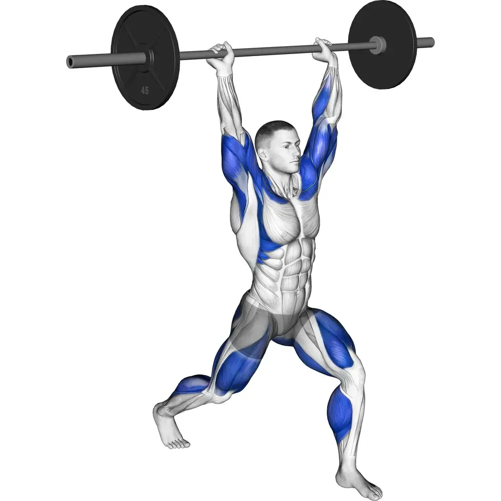 Barbell Clean and jerk