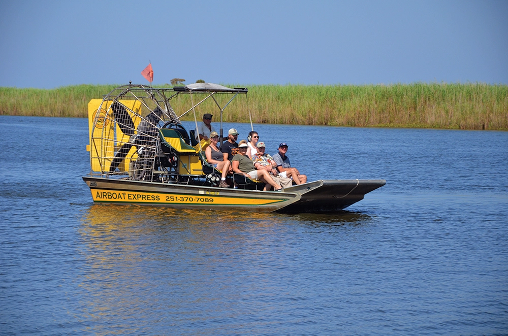 Mobile Bay Airboat Trip