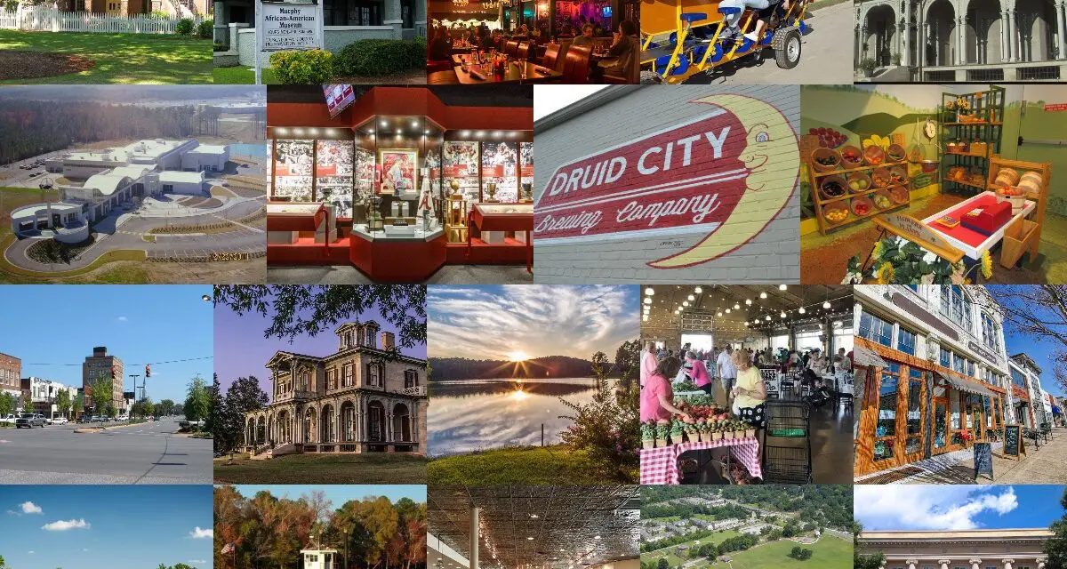 Top 18 Things to Do in Tuscaloosa of Alabama