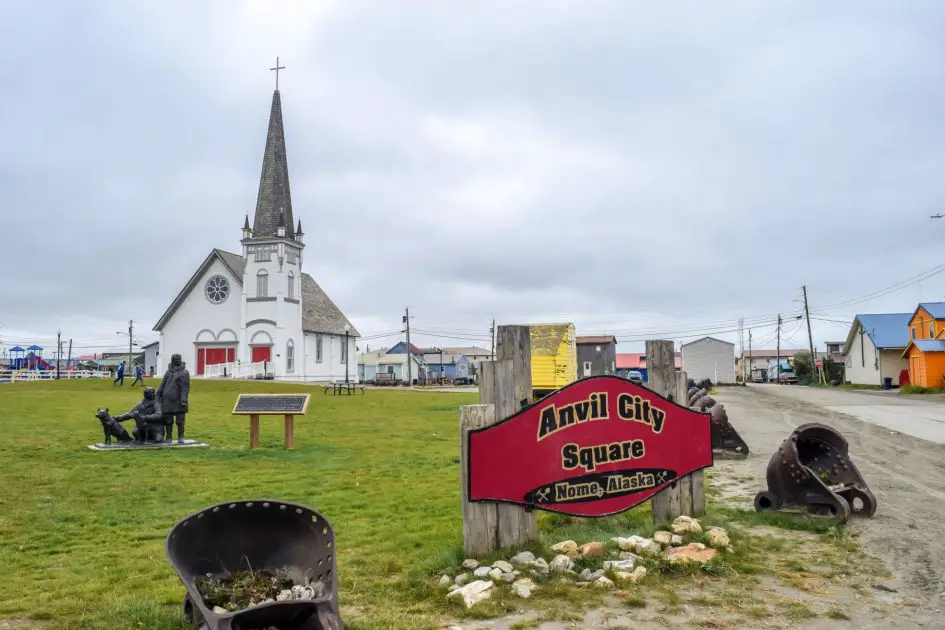 Anvil City Square Nome Alaska