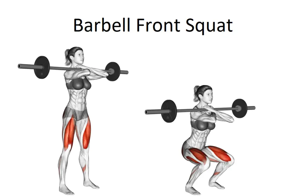 Barbell Front Squat