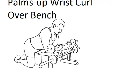 Palms-up Wrist Curl Over Bench