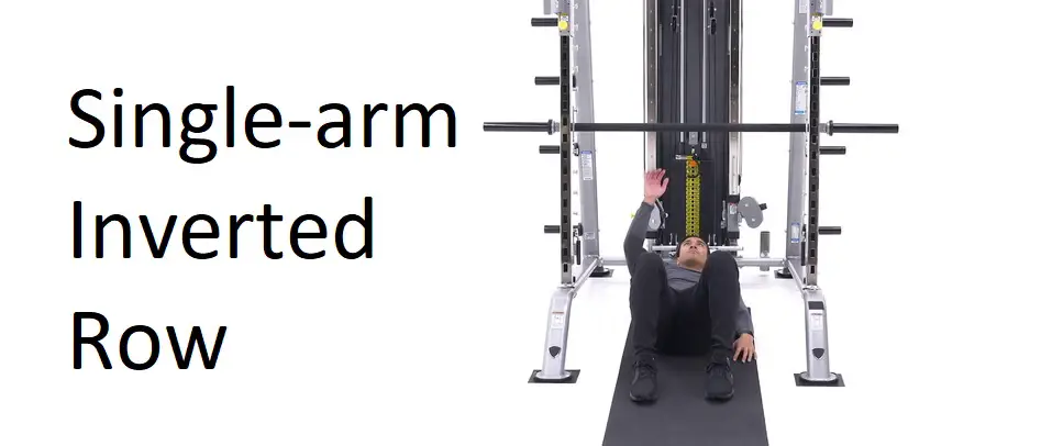 Single-arm Inverted Row