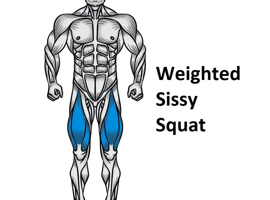 Weighted Sissy Squat