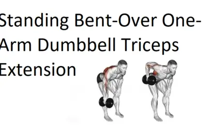 Standing Bent-Over One-Arm Dumbbell Triceps Extension