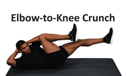 Elbow-to-Knee Crunch: Introduction, Instruction, Benefits, and Alternatives