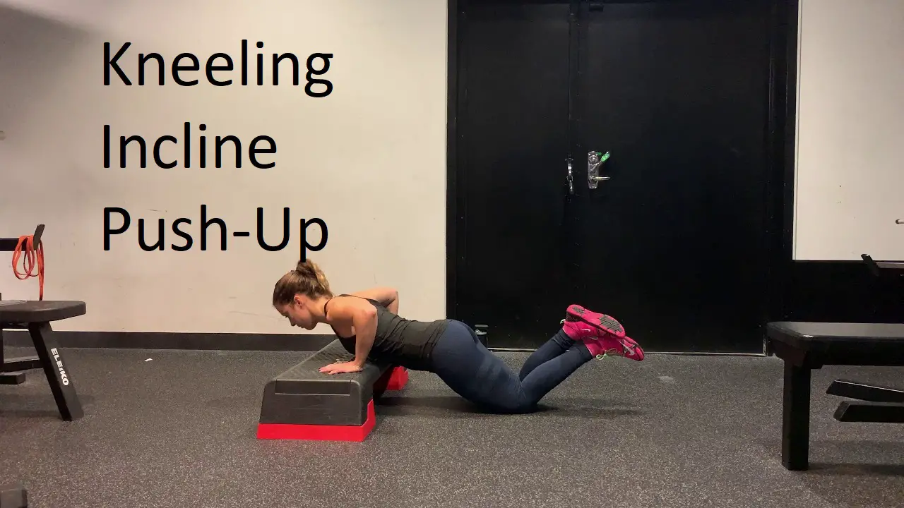 Kneeling Incline Push-Up