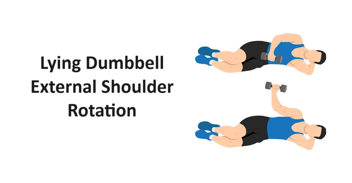 Lying Dumbbell External Shoulder Rotation