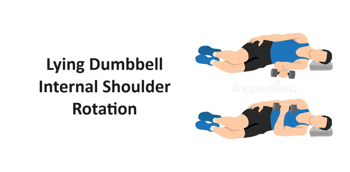 Lying Dumbbell Internal Shoulder Rotation