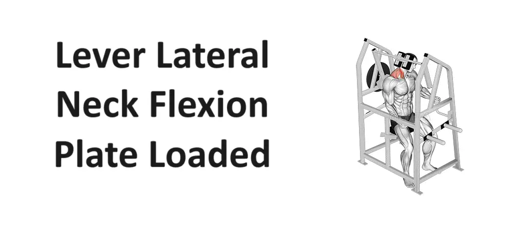 Lever Lateral Neck Flexion Plate Loaded