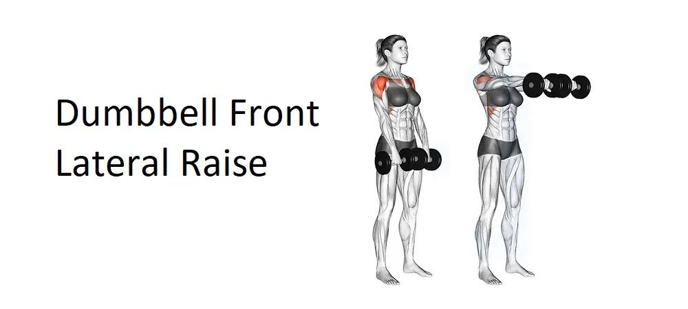 Dumbbell Front Lateral Raise