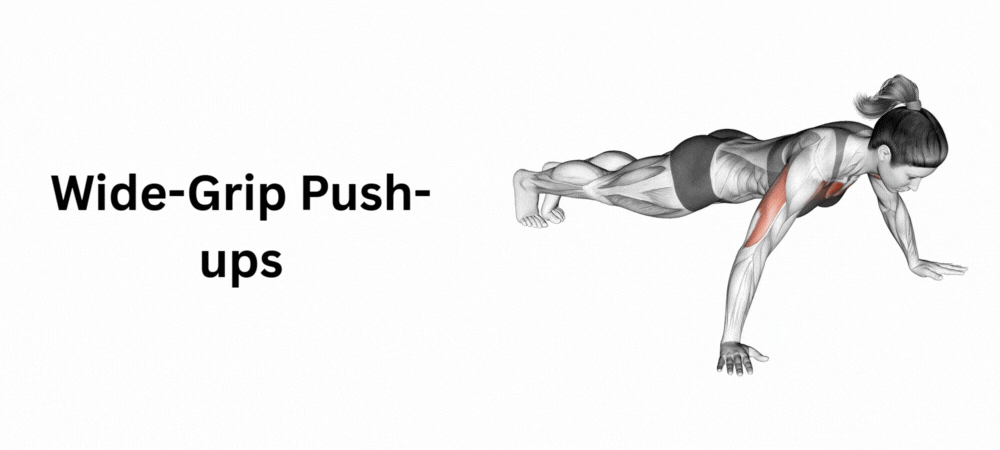Wide-Grip Push-ups