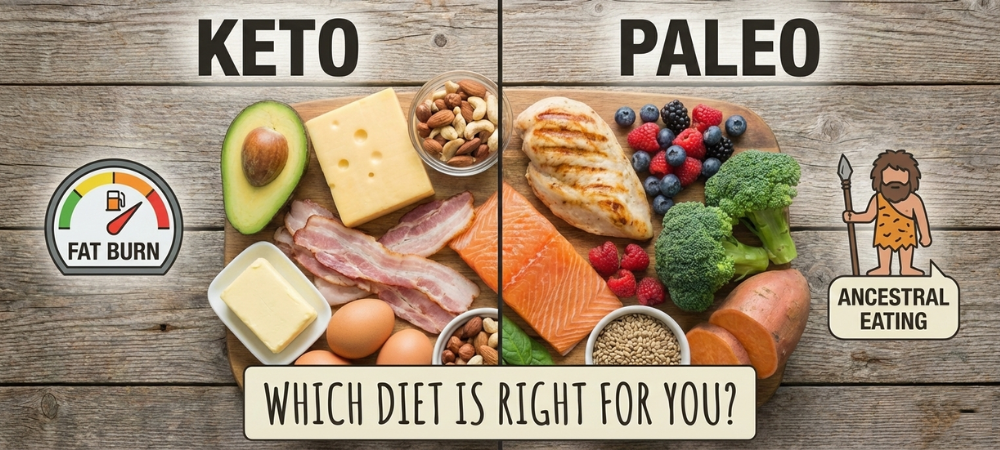 Keto vs. Paleo: A Complete, Research-Backed Guide to Choosing the Right Diet for You